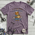 Little Honey T-Shirt - Heather Purple