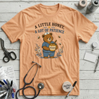 Little Honey T-Shirt - Peach