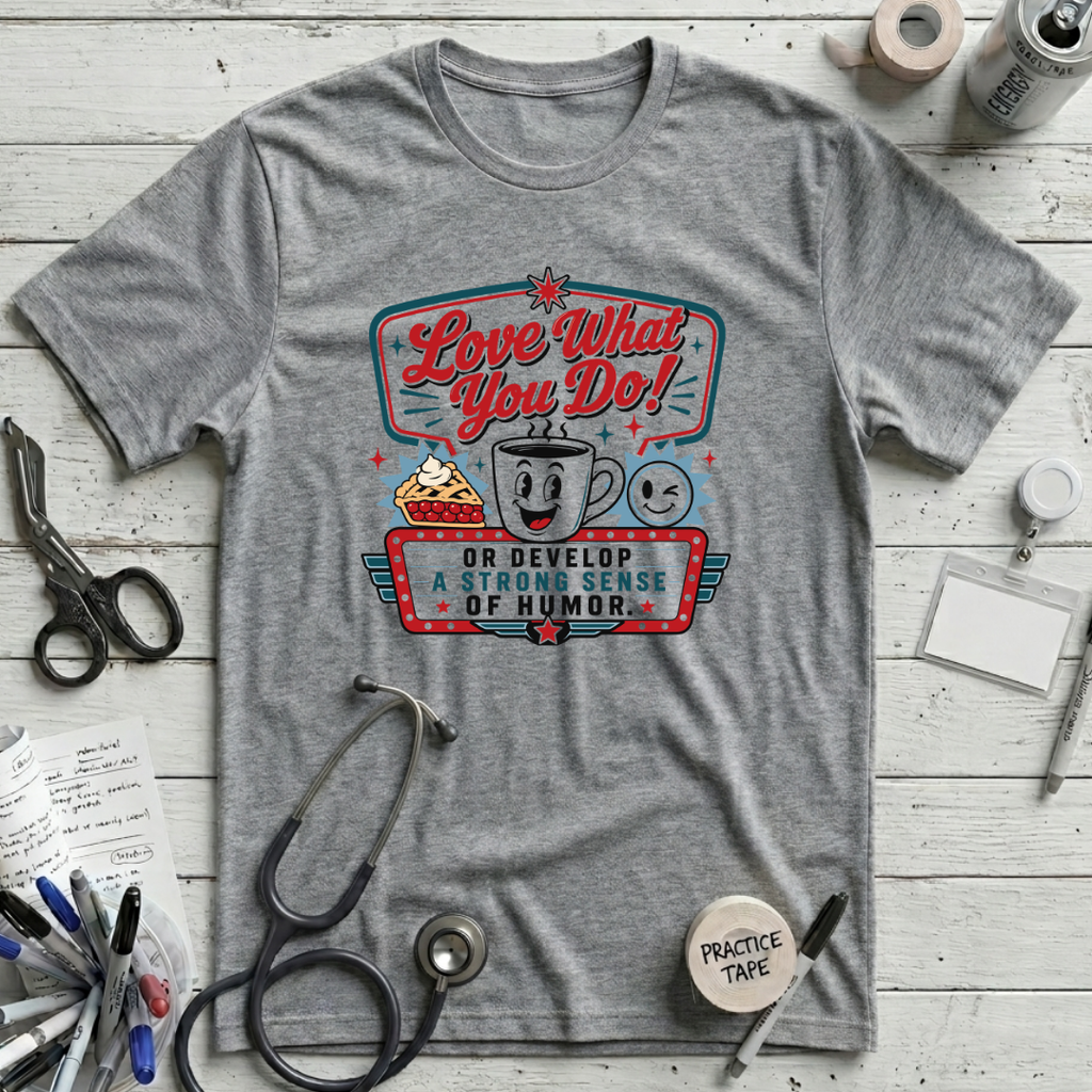 Love What You Do T-Shirt - Athletic Heather