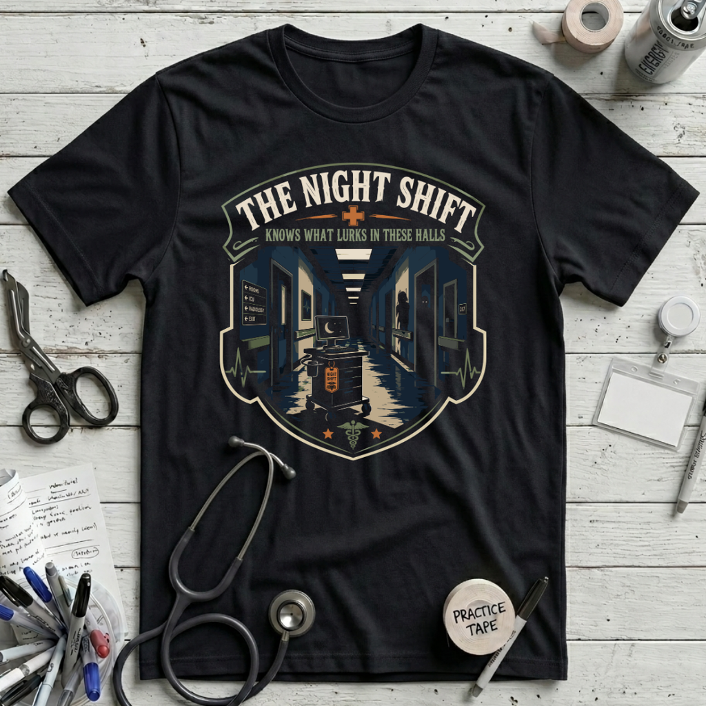 Lurks in Halls T-Shirt - Black
