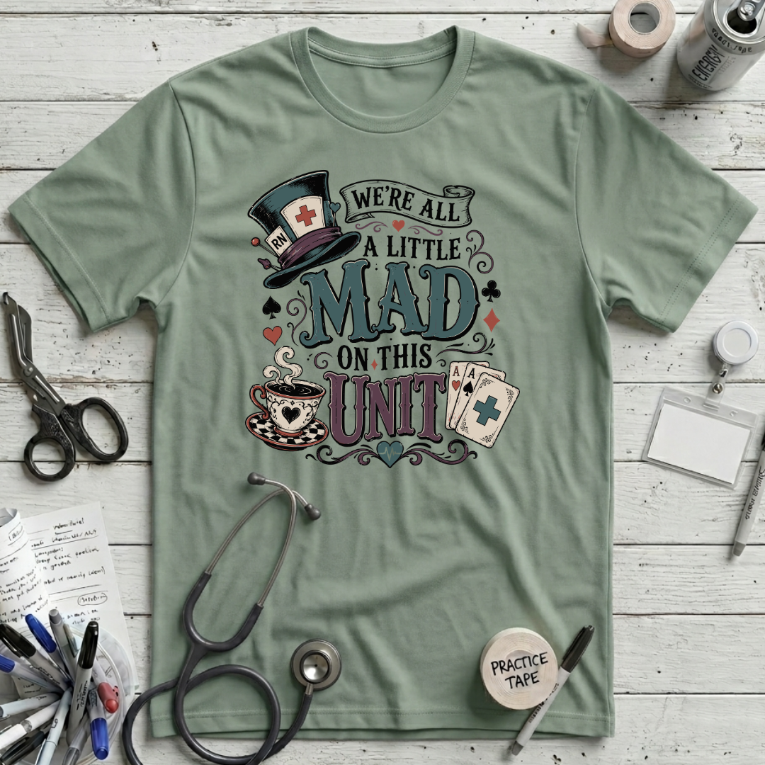 Mad Unit T-Shirt - Sage