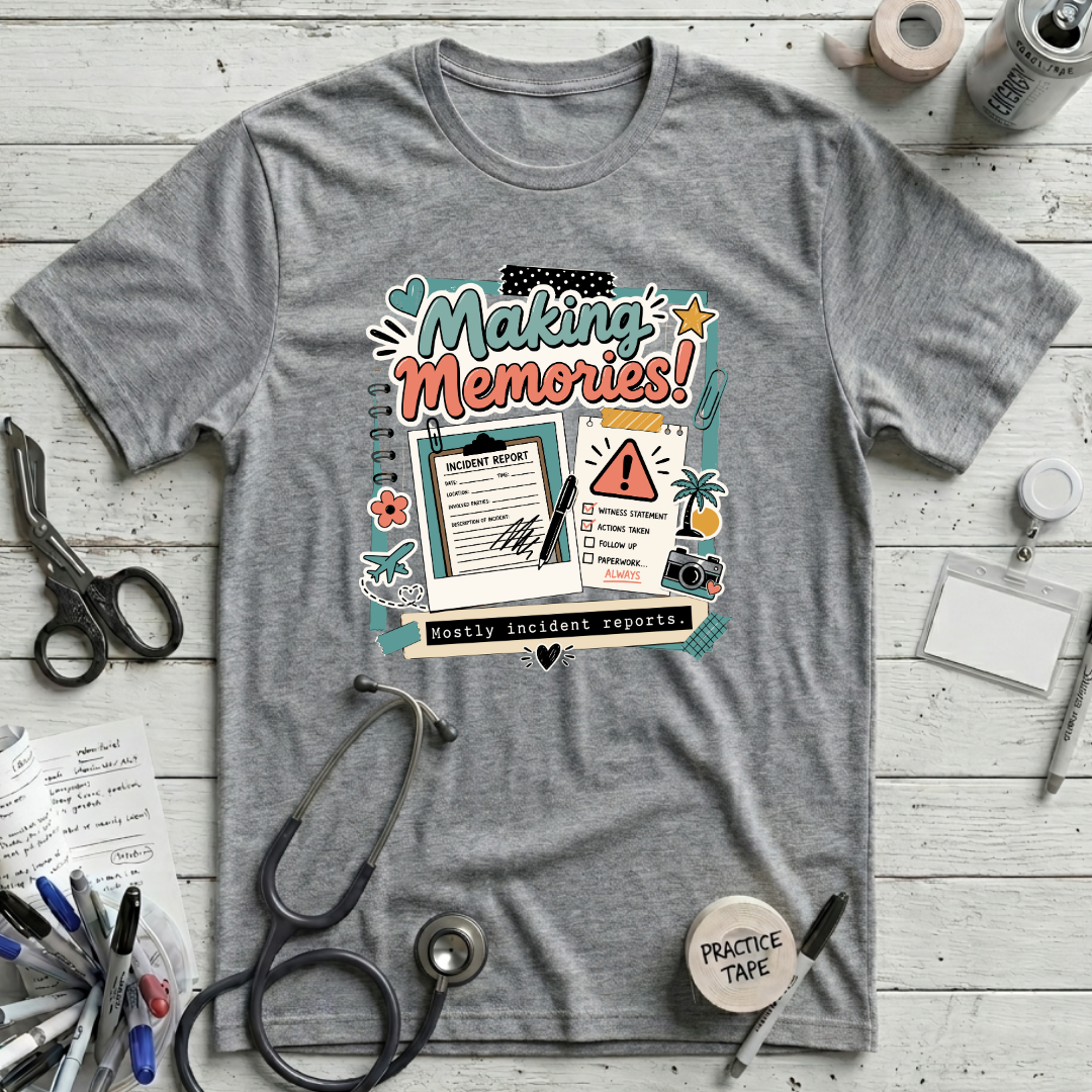 Making Memories T-Shirt - Athletic Heather