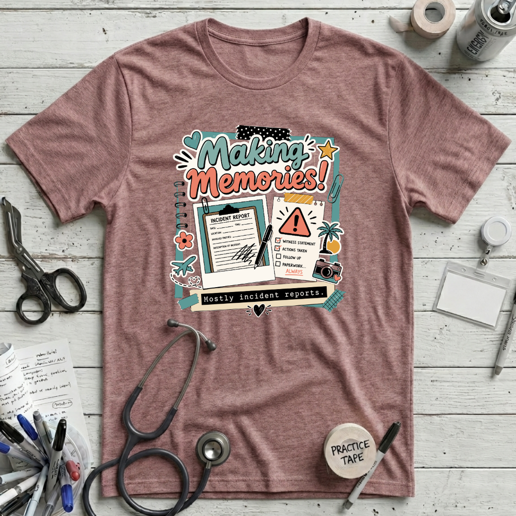 Making Memories T-Shirt - Heather Mauve