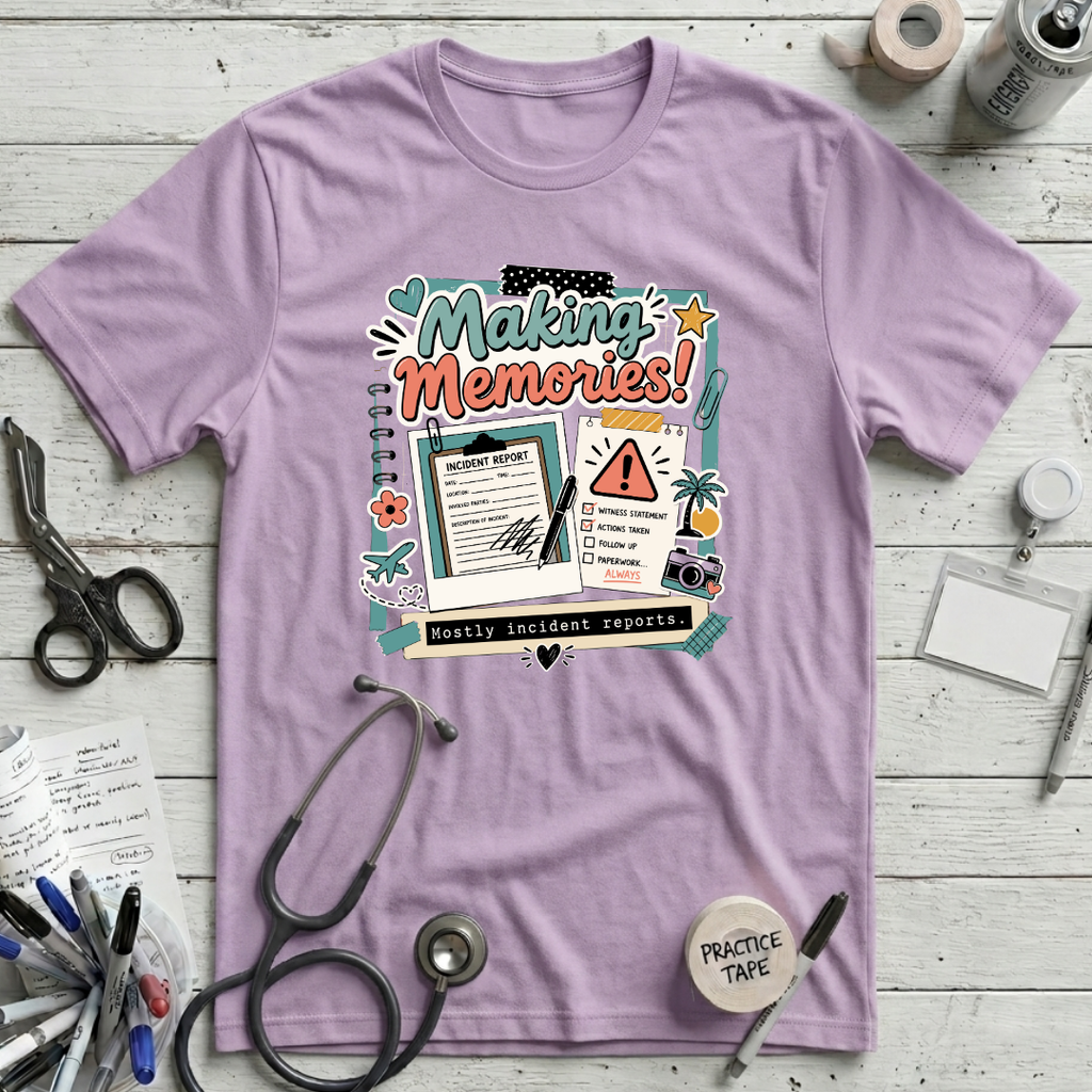 Making Memories T-Shirt - Lilac