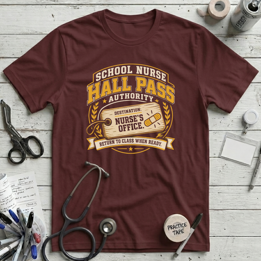 Hall Pass Authority T-Shirt