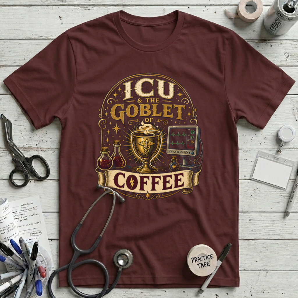 ICU & the Goblet of Coffee T-Shirt