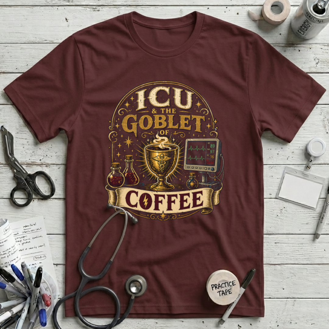 ICU & the Goblet of Coffee T-Shirt