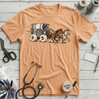 Medical Supply Stampede T-Shirt - Peach