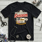 Medically Necessary Sarcasm T-Shirt - Black