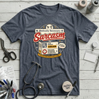 Medically Necessary Sarcasm T-Shirt - Heather Navy