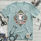 Meet Jesus T-Shirt - Heather Ice Blue
