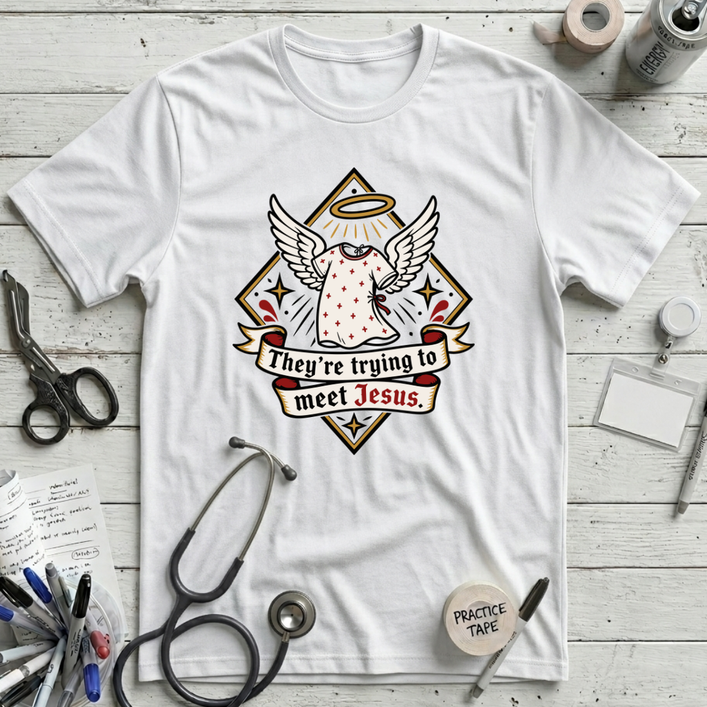 Meet Jesus T-Shirt - White