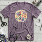 Microbial Picnic T-Shirt - Heather Purple