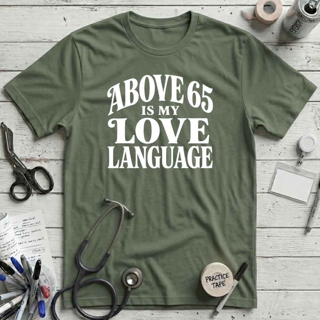 65 Love Language - Military Green