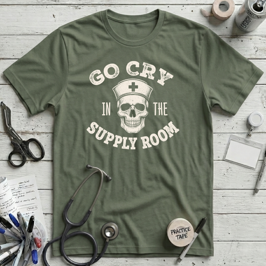 Go Cry - Military Green
