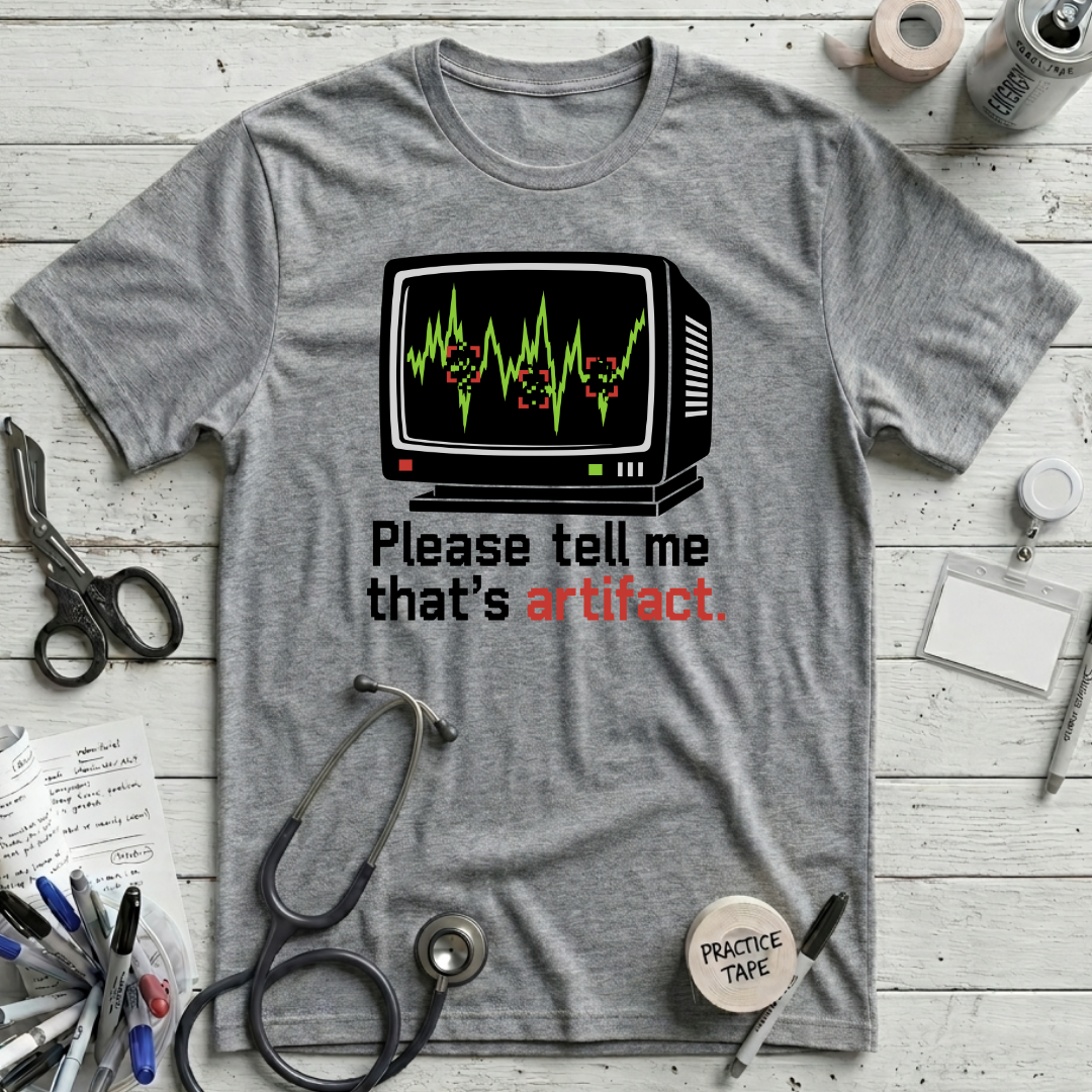 Monitor Artifact T-Shirt - Athletic Heather
