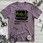 Monitor Artifact T-Shirt - Heather Purple