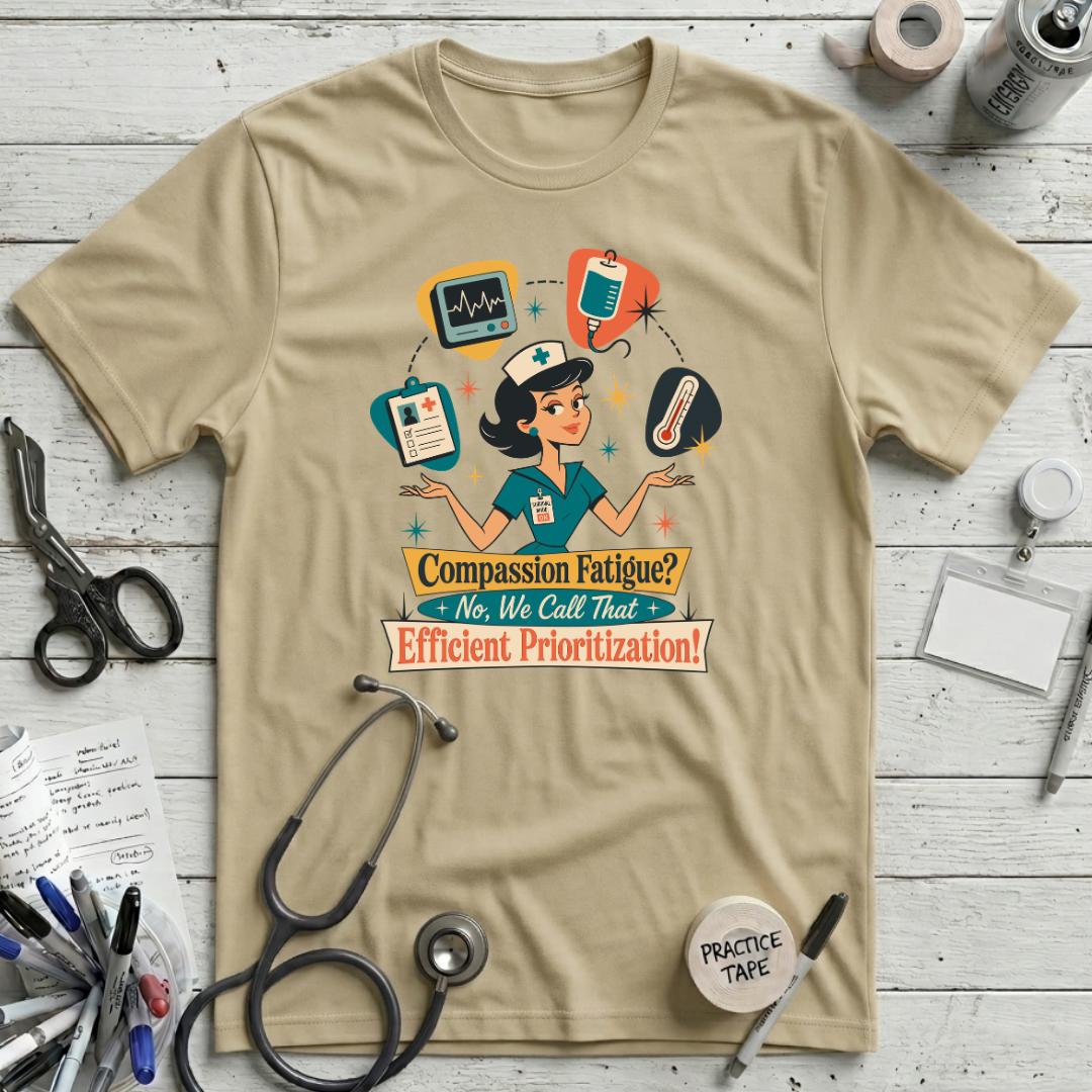 Compassion Fatigue T-Shirt - Natural