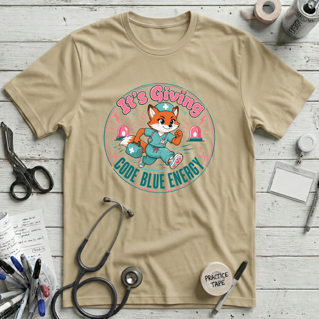 Code Blue Energy T-Shirt - Natural