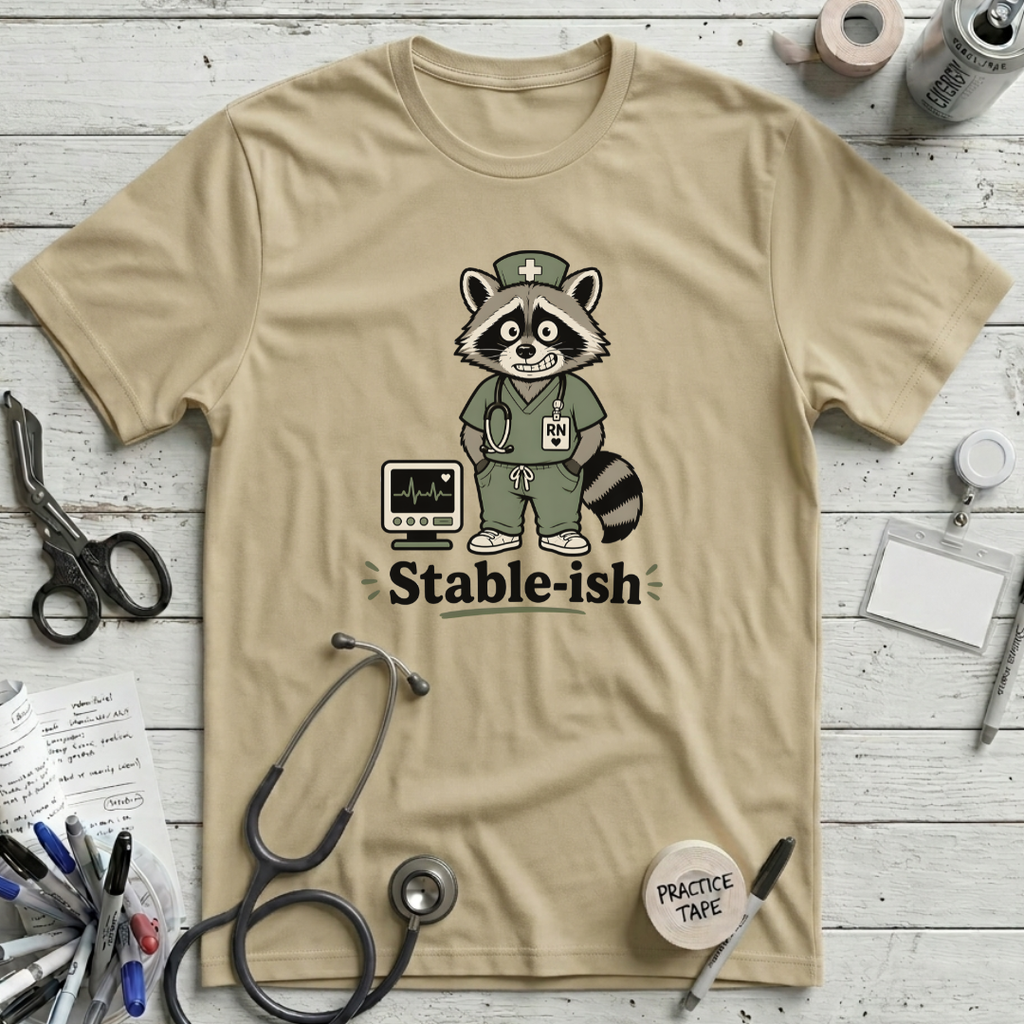 Stable-ish Raccoon T-Shirt