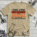 Asystole Tolerance T-Shirt