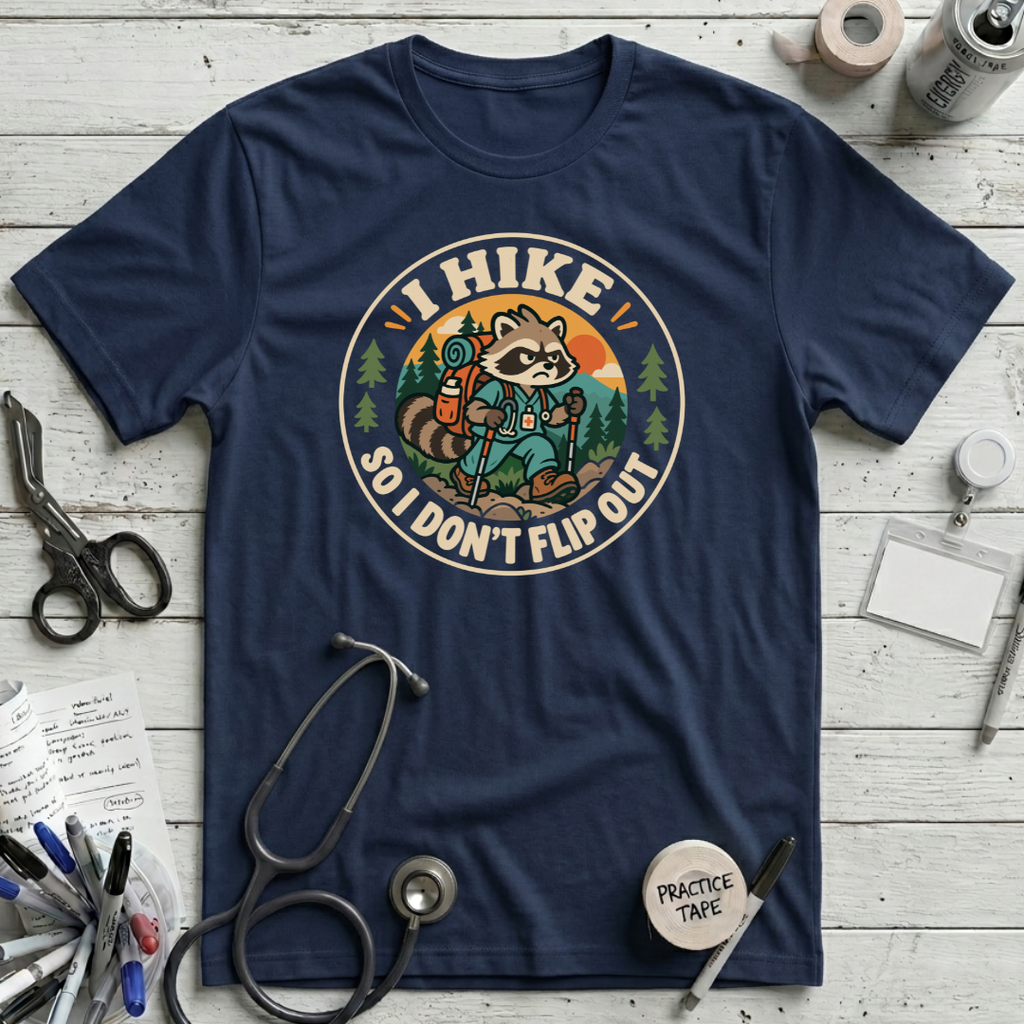 Grouchy Nurse Hiking T-Shirt