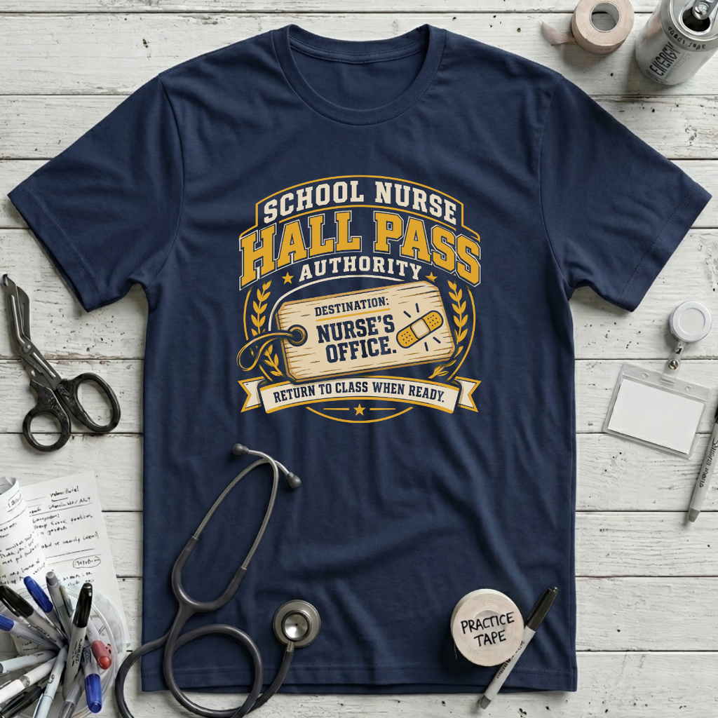 Hall Pass Authority T-Shirt