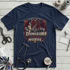 Dungeon Charge Nurse T-Shirt - Navy