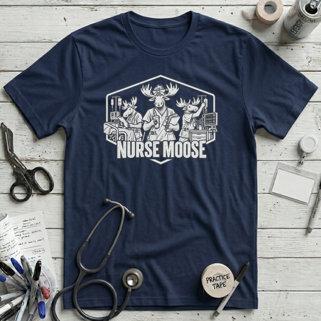 Nurse Moose ICU T-Shirt
