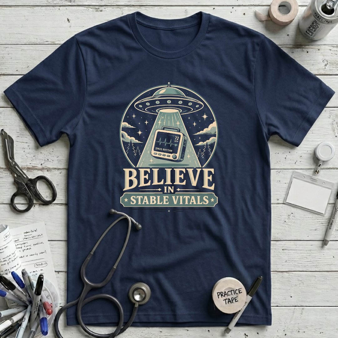 Believe in Stable Vitals T-Shirt