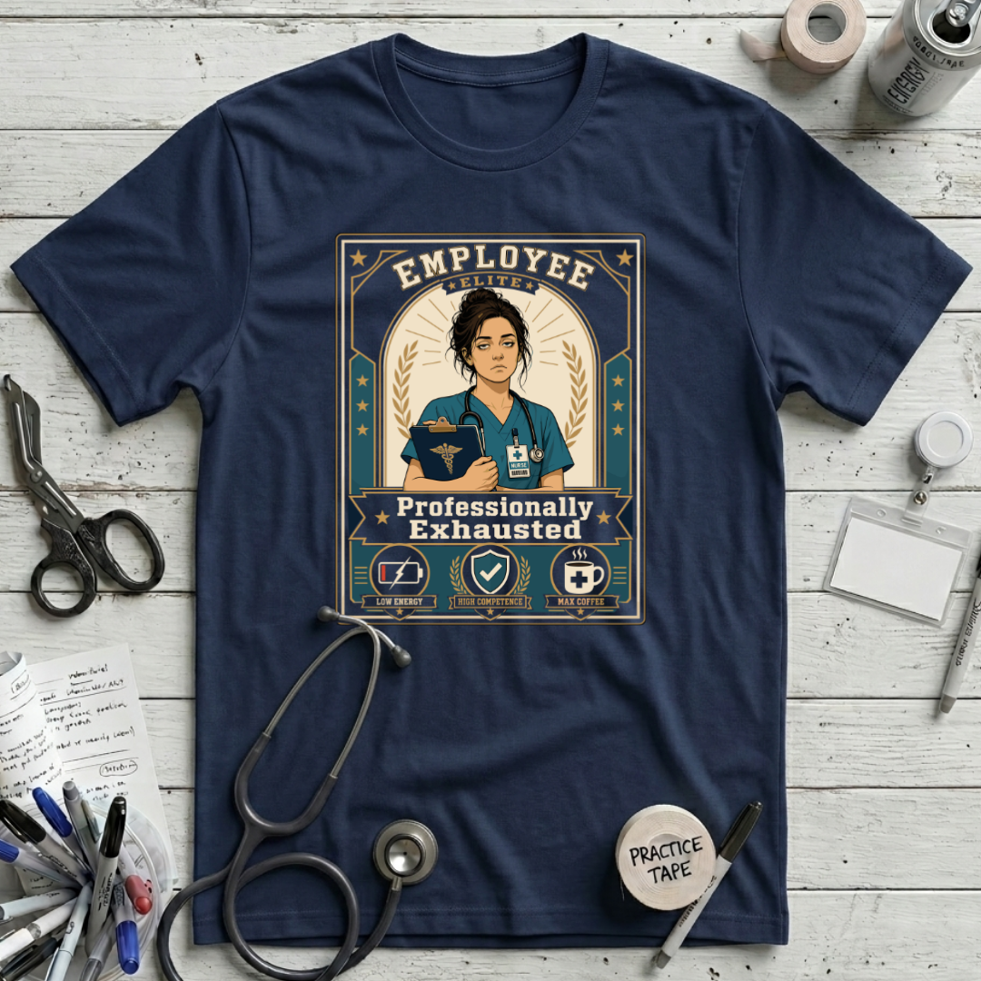 Professionally Exhausted - Navy