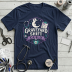 Graveyard Shift Guild T-Shirt - Navy