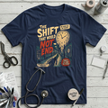 Shift Won't End T-Shirt - Navy