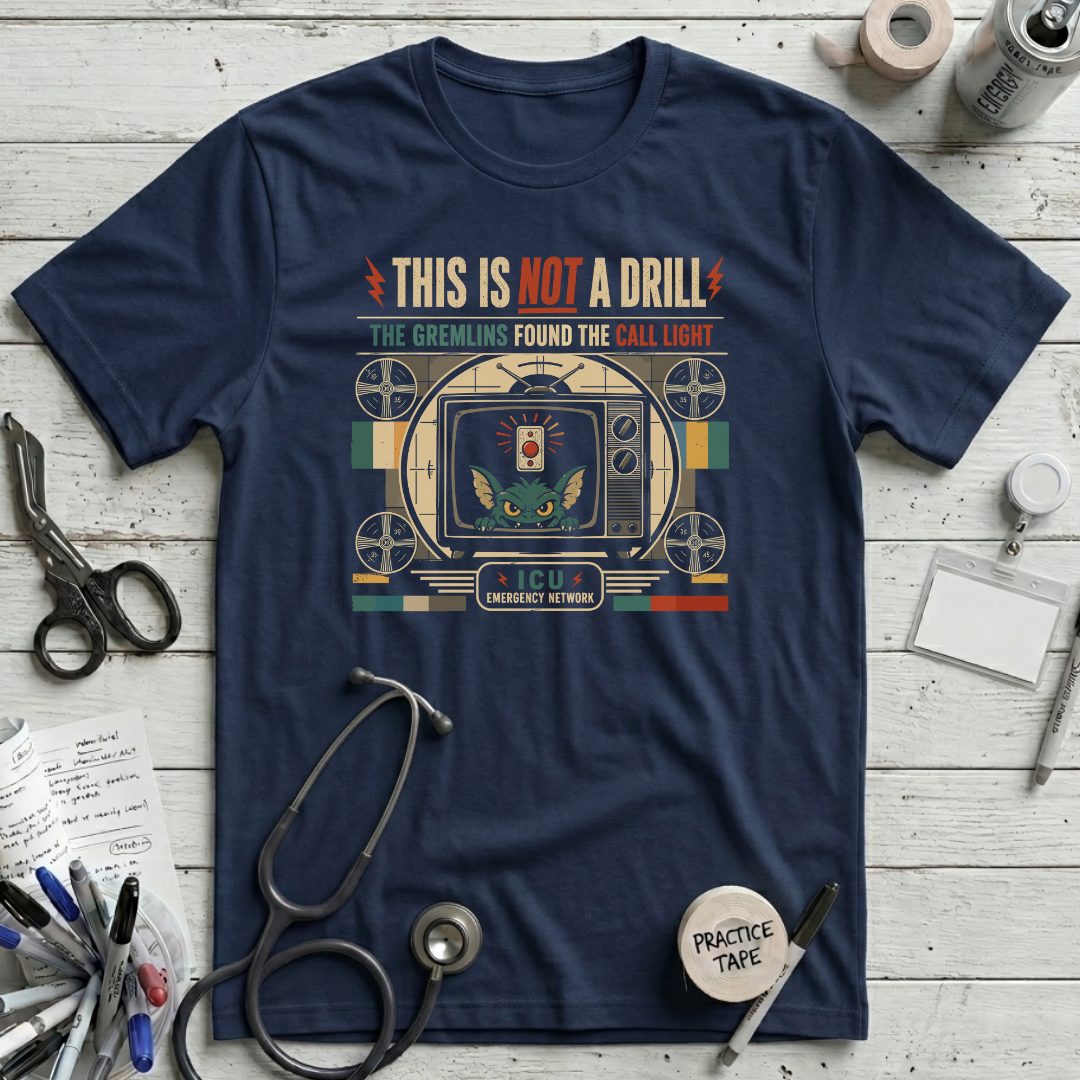 Not a Drill T-Shirt - Navy