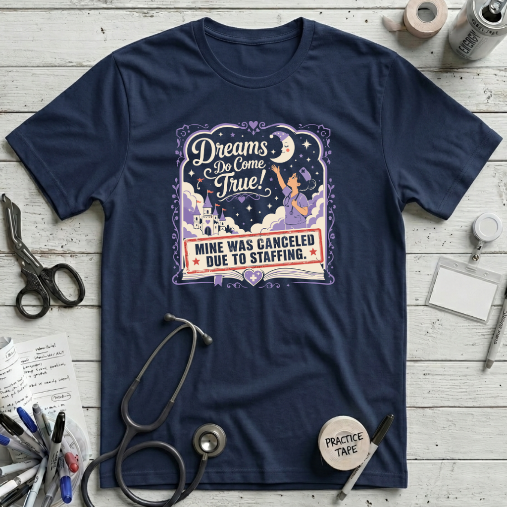 Dreams Do Come True T-Shirt - Navy