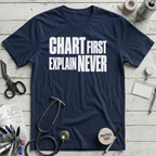 Explain Later T-Shirt - Navy