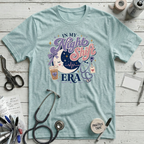 Night Shift Era T-Shirt - Heather Ice Blue