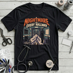 Nightmare Hallway T-Shirt - Black