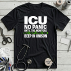 No Panic T-Shirt - Black