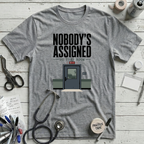 Nobody's Assigned T-Shirt - Athletic Heather