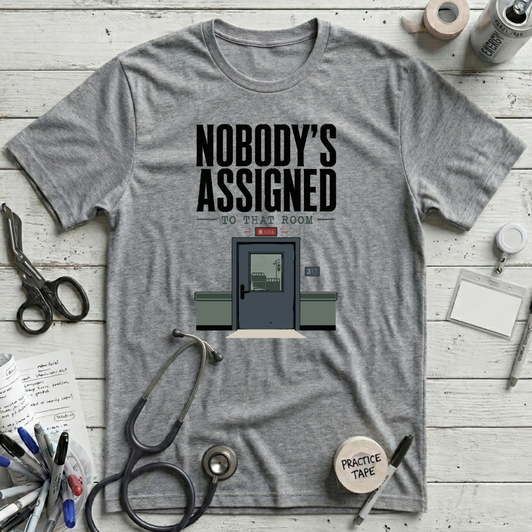 Nobody's Assigned T-Shirt - Athletic Heather