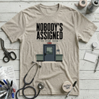 Nobody's Assigned T-Shirt - Heather Prism Natural