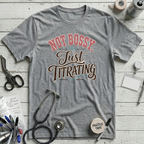 Not Bossy T-Shirt - Athletic Heather