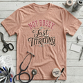 Not Bossy T-Shirt - Heather Prism Peach