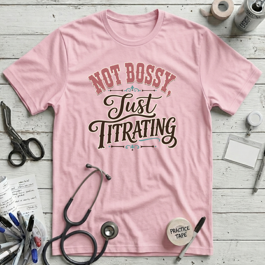 Not Bossy T-Shirt - Pink