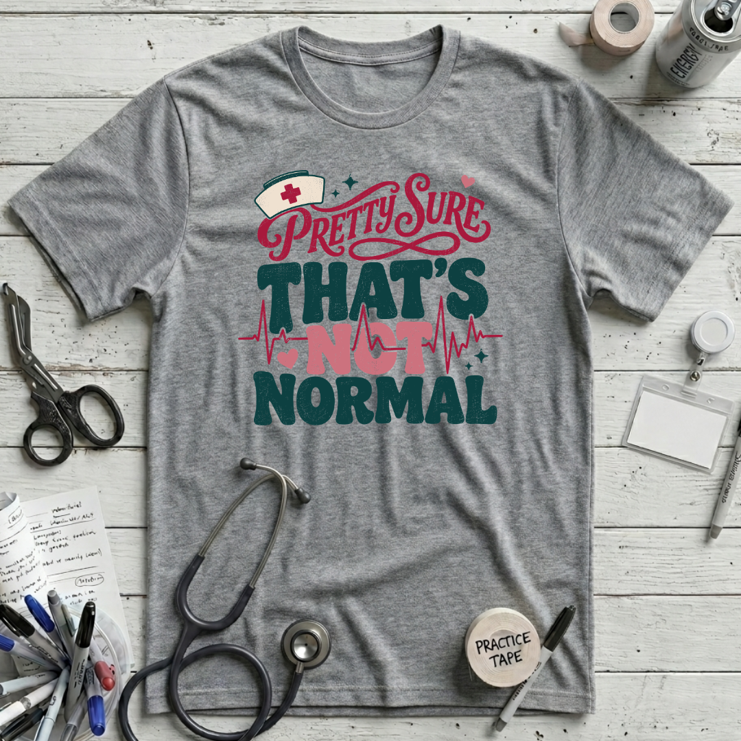 Not Normal T-Shirt - Athletic Heather