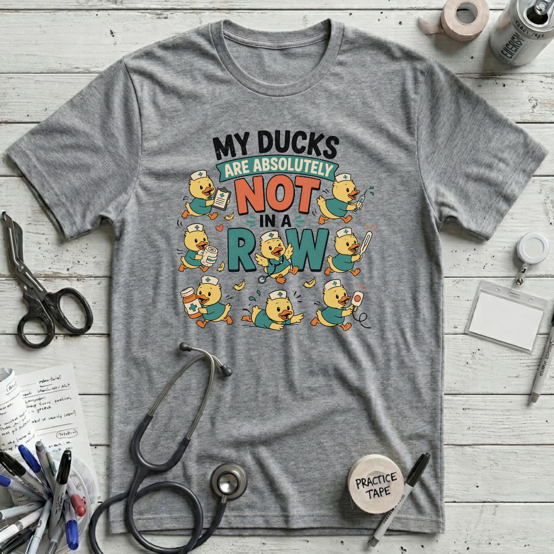 Not in a Row T-Shirt - Athletic Heather