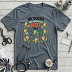 Not in a Row T-Shirt - Heather Slate