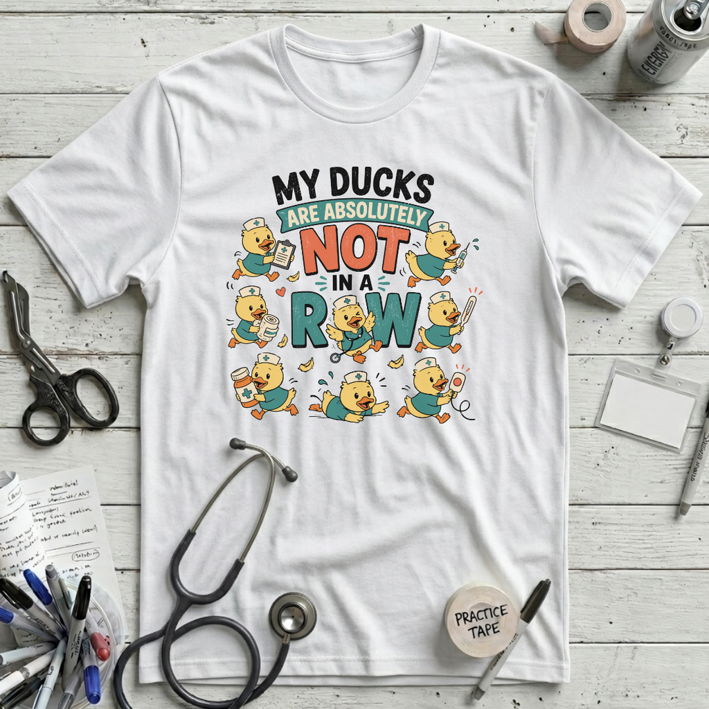 Not in a Row T-Shirt - White