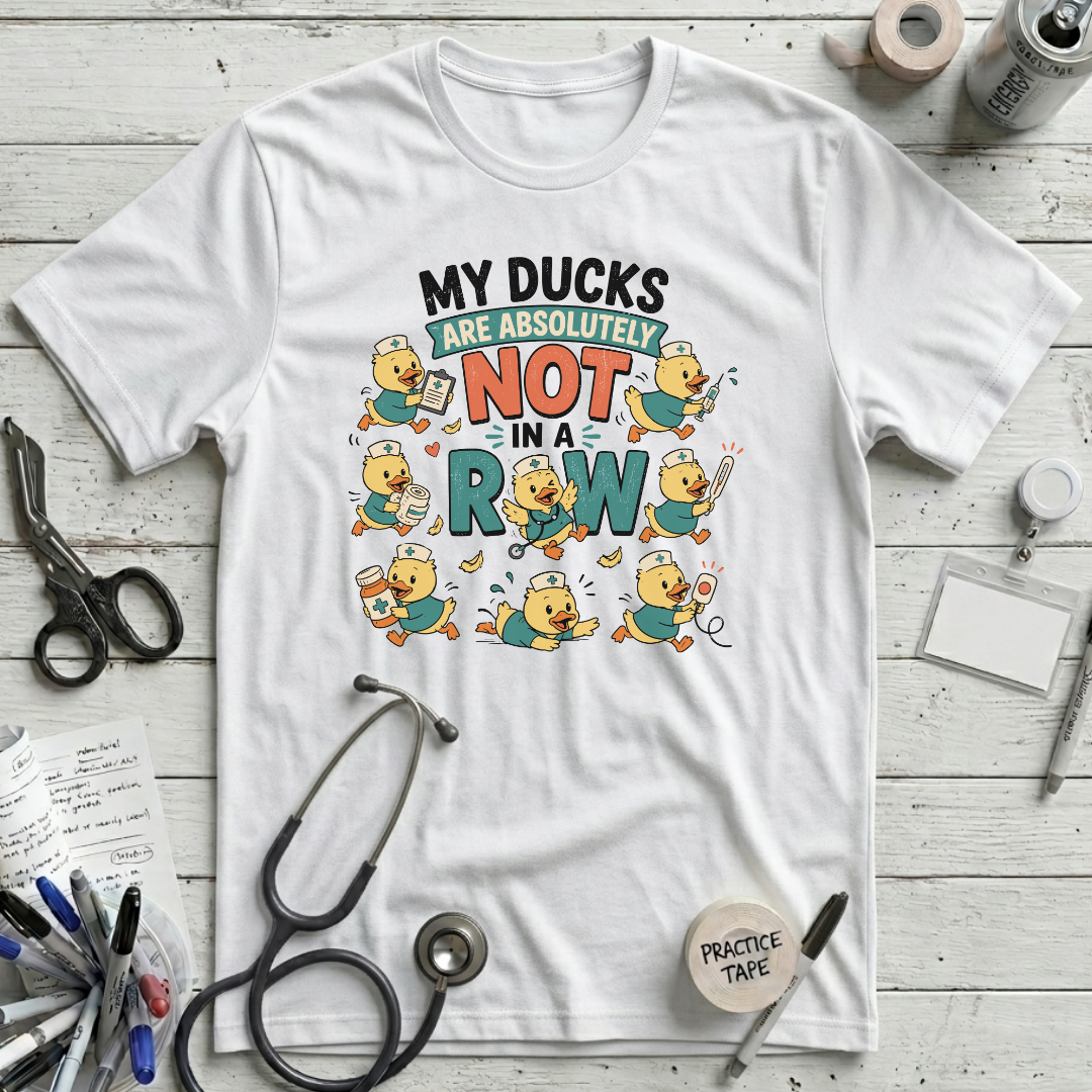 Not in a Row T-Shirt - White